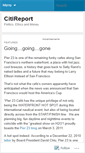 Mobile Screenshot of citireport.wordpress.com