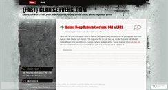 Desktop Screenshot of fastclanservers.wordpress.com