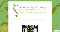 Desktop Screenshot of crislercoaching.wordpress.com