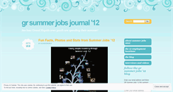 Desktop Screenshot of grcfsummer12.wordpress.com