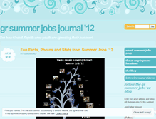 Tablet Screenshot of grcfsummer12.wordpress.com