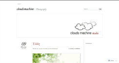 Desktop Screenshot of cloudsmachine.wordpress.com