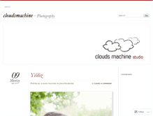 Tablet Screenshot of cloudsmachine.wordpress.com