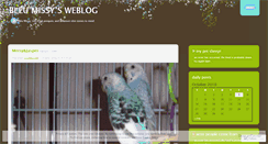 Desktop Screenshot of bleumissy.wordpress.com