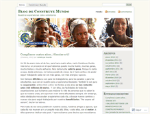 Tablet Screenshot of construyemundo.wordpress.com