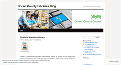 Desktop Screenshot of dorsetcountylibraries.wordpress.com