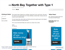 Tablet Screenshot of northbaytype1.wordpress.com