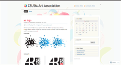 Desktop Screenshot of csusmartassociation.wordpress.com