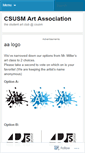 Mobile Screenshot of csusmartassociation.wordpress.com