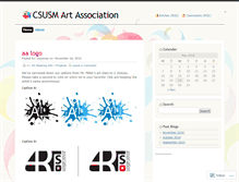 Tablet Screenshot of csusmartassociation.wordpress.com
