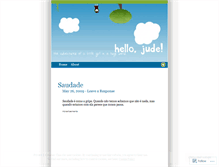 Tablet Screenshot of hellojude.wordpress.com