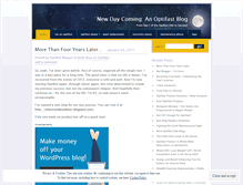 Tablet Screenshot of optifastblog.wordpress.com