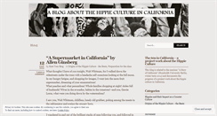 Desktop Screenshot of hippiesincalifornia.wordpress.com