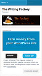 Mobile Screenshot of precisionwritingfactory.wordpress.com