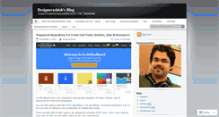 Desktop Screenshot of designerashish.wordpress.com