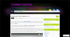 Desktop Screenshot of catarsiscolectivafm.wordpress.com