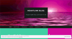 Desktop Screenshot of heartlink.wordpress.com