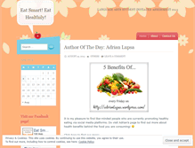 Tablet Screenshot of eatsmarteathealthily.wordpress.com