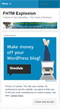 Mobile Screenshot of fhtmexplosion.wordpress.com