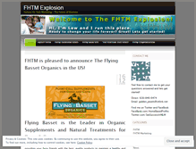 Tablet Screenshot of fhtmexplosion.wordpress.com