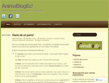 Tablet Screenshot of animablogec.wordpress.com