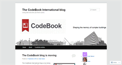 Desktop Screenshot of codebookinternational.wordpress.com