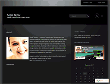 Tablet Screenshot of angietaylor.wordpress.com