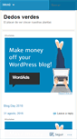 Mobile Screenshot of dedosverdes.wordpress.com
