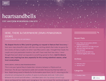 Tablet Screenshot of heartsnbells.wordpress.com