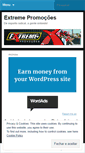 Mobile Screenshot of extremepromocoes.wordpress.com