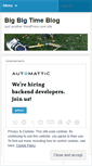 Mobile Screenshot of bigbigtime.wordpress.com