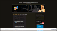 Desktop Screenshot of idsfeuropeanlatin.wordpress.com