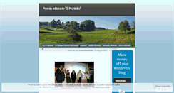 Desktop Screenshot of premioilmontello.wordpress.com