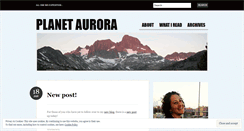 Desktop Screenshot of planetaurora.wordpress.com