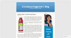Desktop Screenshot of crowdsourcingpower.wordpress.com