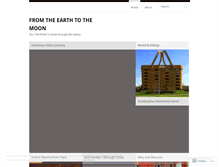Tablet Screenshot of earthtomoon.wordpress.com