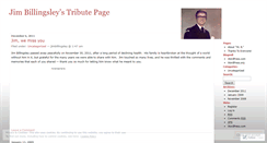 Desktop Screenshot of jimbillingsley.wordpress.com