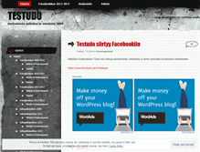 Tablet Screenshot of fctestudo.wordpress.com