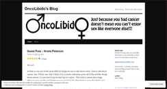 Desktop Screenshot of oncolibido.wordpress.com