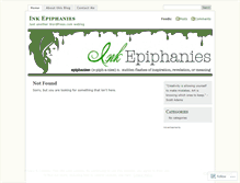 Tablet Screenshot of inkcraft.wordpress.com