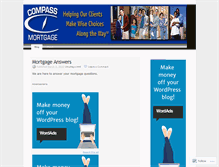 Tablet Screenshot of compmort.wordpress.com