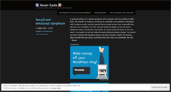 Desktop Screenshot of ninaparadigma.wordpress.com