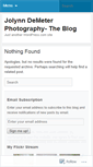 Mobile Screenshot of jolynndemeterphotography.wordpress.com