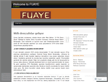 Tablet Screenshot of fuaye.wordpress.com
