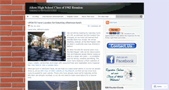 Desktop Screenshot of ahs1962reunion.wordpress.com