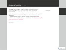 Tablet Screenshot of curatenialocuintei.wordpress.com