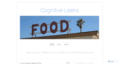Desktop Screenshot of cognitiveleeks.wordpress.com