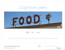 Tablet Screenshot of cognitiveleeks.wordpress.com