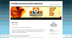 Desktop Screenshot of opoderdasescrituras.wordpress.com