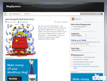 Tablet Screenshot of blogspensive.wordpress.com